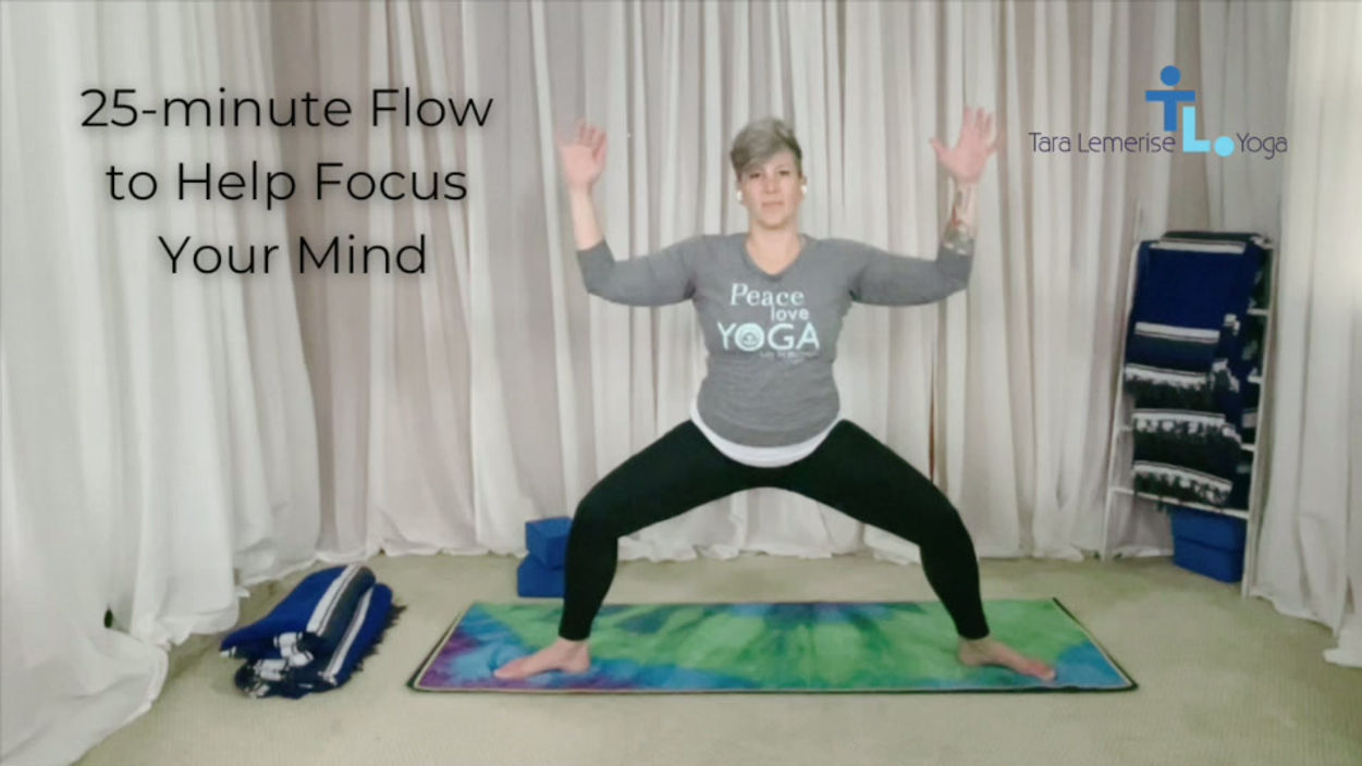 25-minute Flow to Help Focus Your Mind